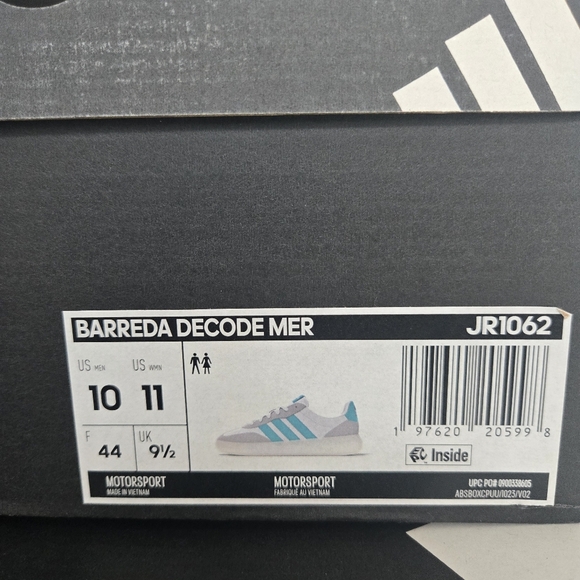 adidas Barreda Decode Mercedes-AMG Petronas Formula One Team Men's Shoes Size 10 - Picture 8 of 8